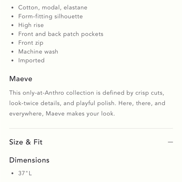 Maeve Navy Corduroy Maxi Skirt - Picture 8 of 8